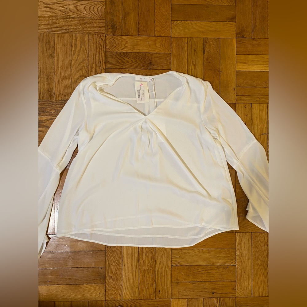 Lush brand white blouse
